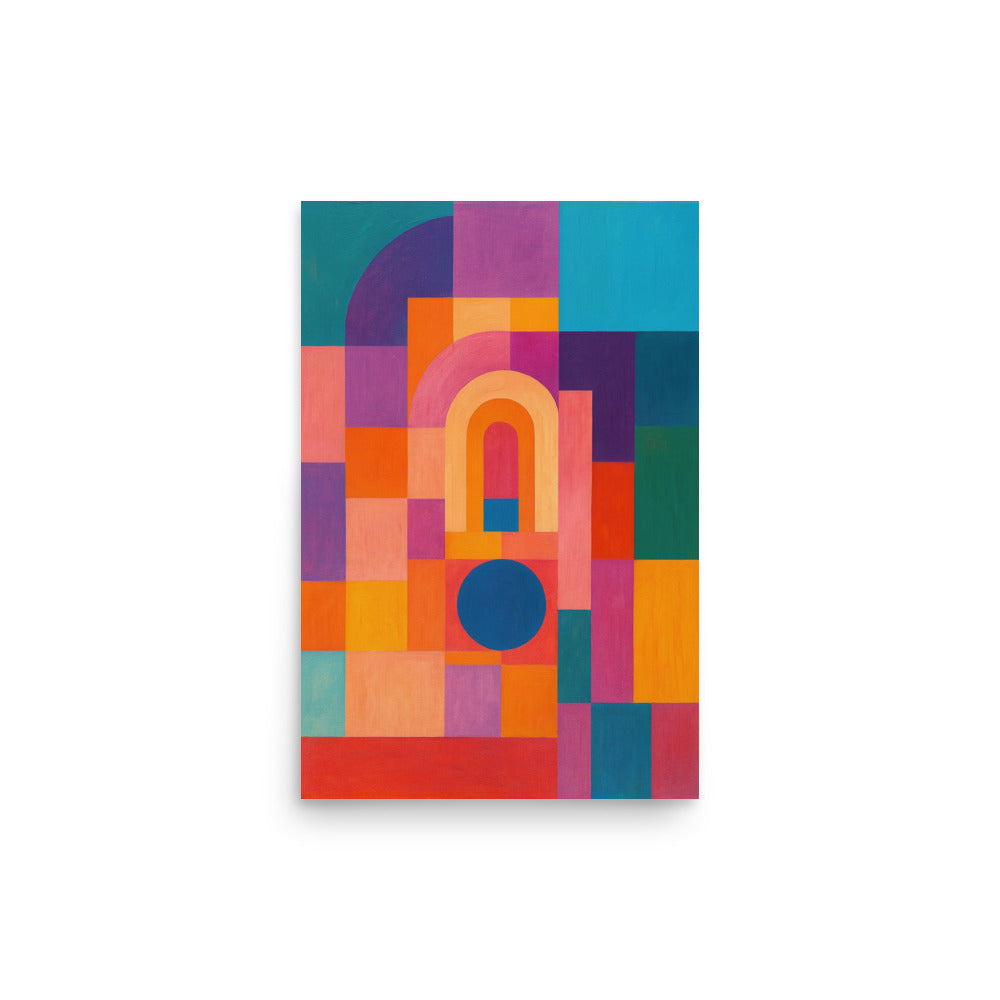 Echoes of Color and Light Poster Wall Art -RKM Inspiration - 90738540