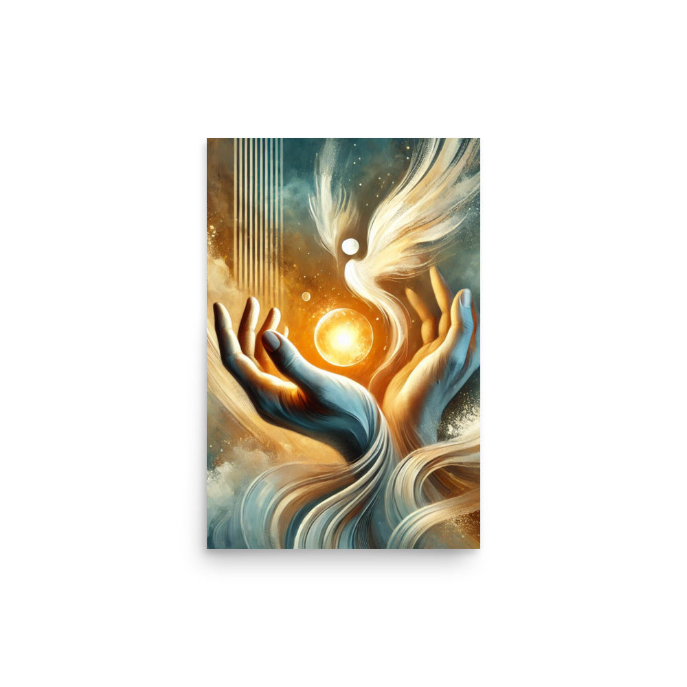 Celestial Harmony Poster Wall Art -RKM Inspiration - 64278006