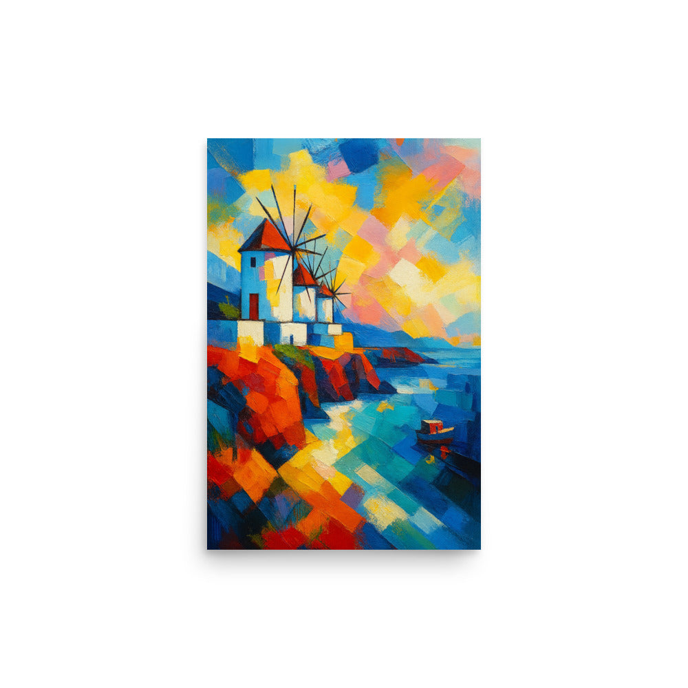 Winds of Aegean Dreams Poster Wall Art -RKM Inspiration - 66641310