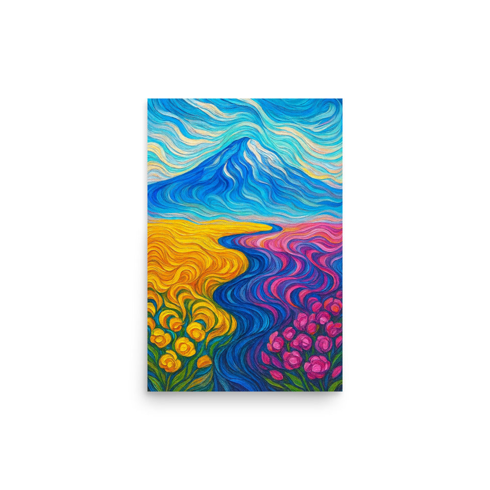 Path of Blooming Horizons Poster Wall Art -RKM Inspiration - 41224341
