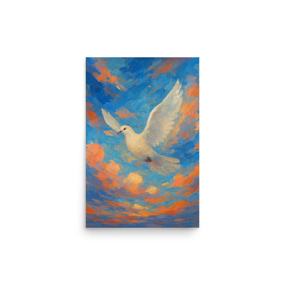 Sky of Peace - Poster Wall Art - RKM Inspiration  - 79636685