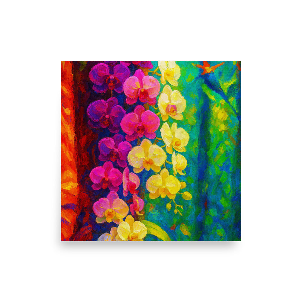 Whispers of Color in the Canopy Poster Wall Art -RKM Inspiration - 62226996