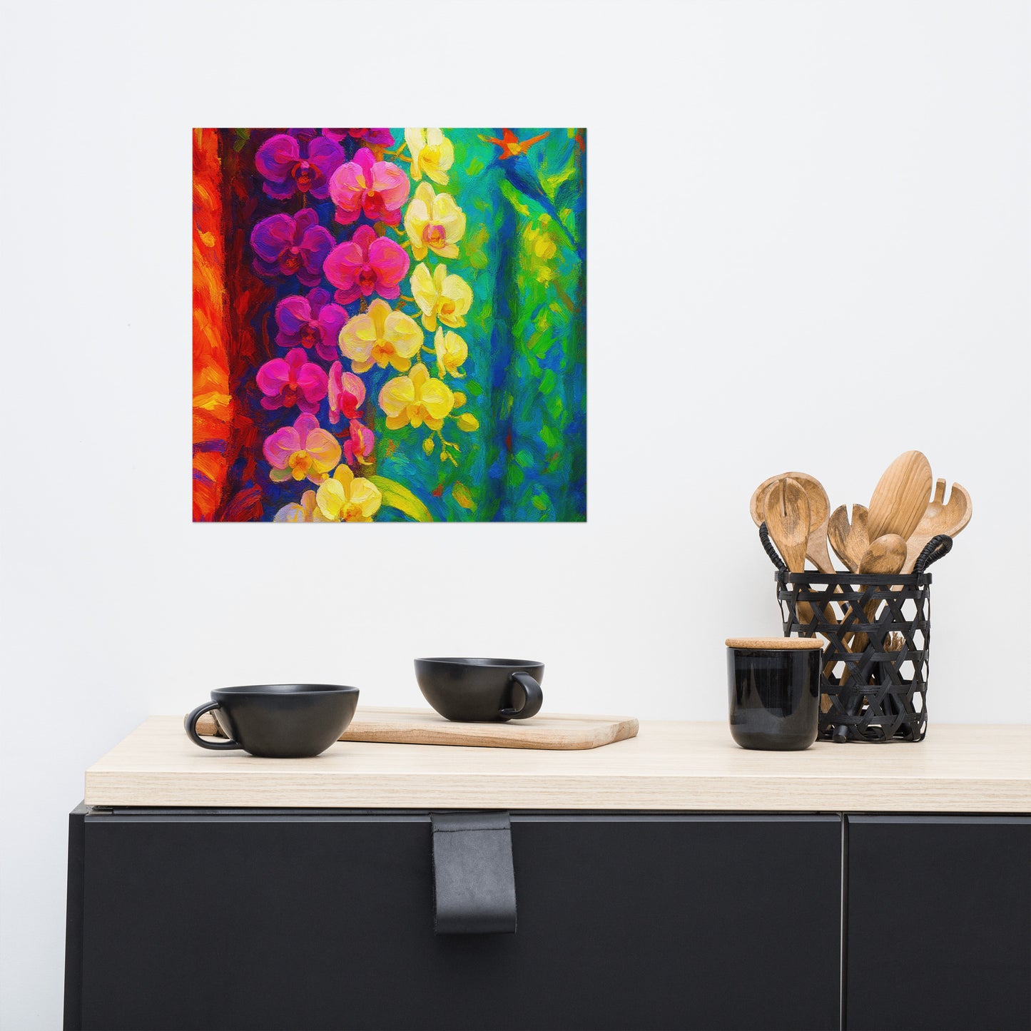 Whispers of Color in the Canopy Poster Wall Art -RKM Inspiration - 98640279