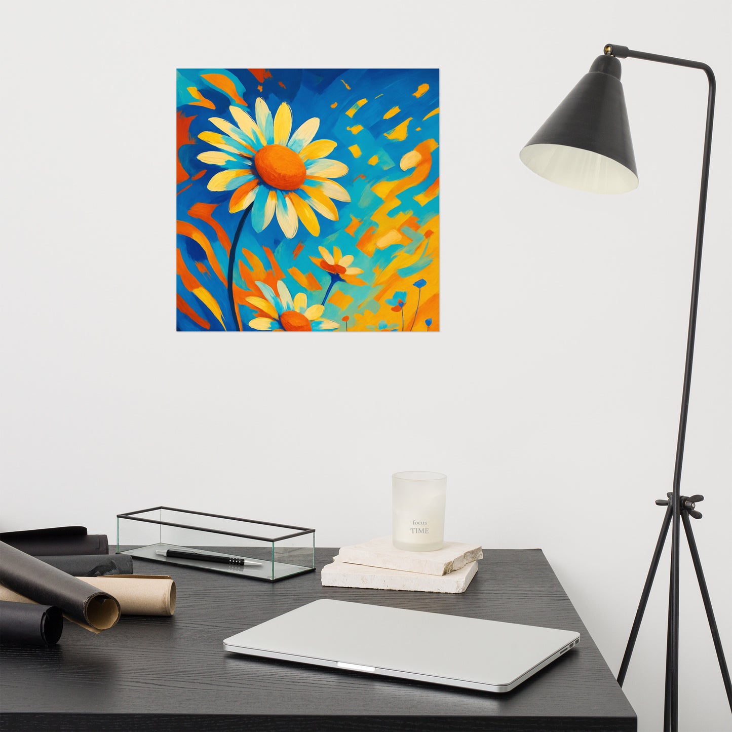 Fields of Golden Whimsy Poster Wall Art -RKM Inspiration - 5352624
