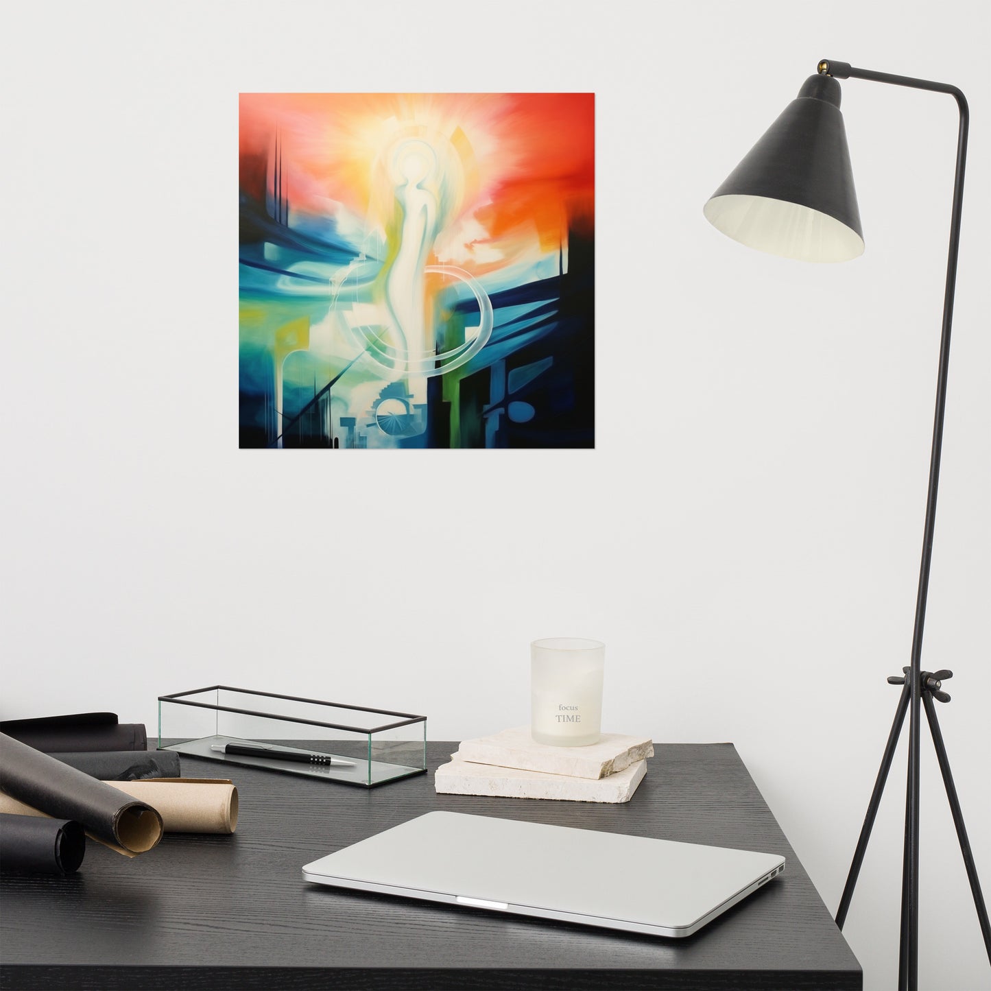 Path of Illumination Poster Wall Art -RKM Inspiration - 68801862