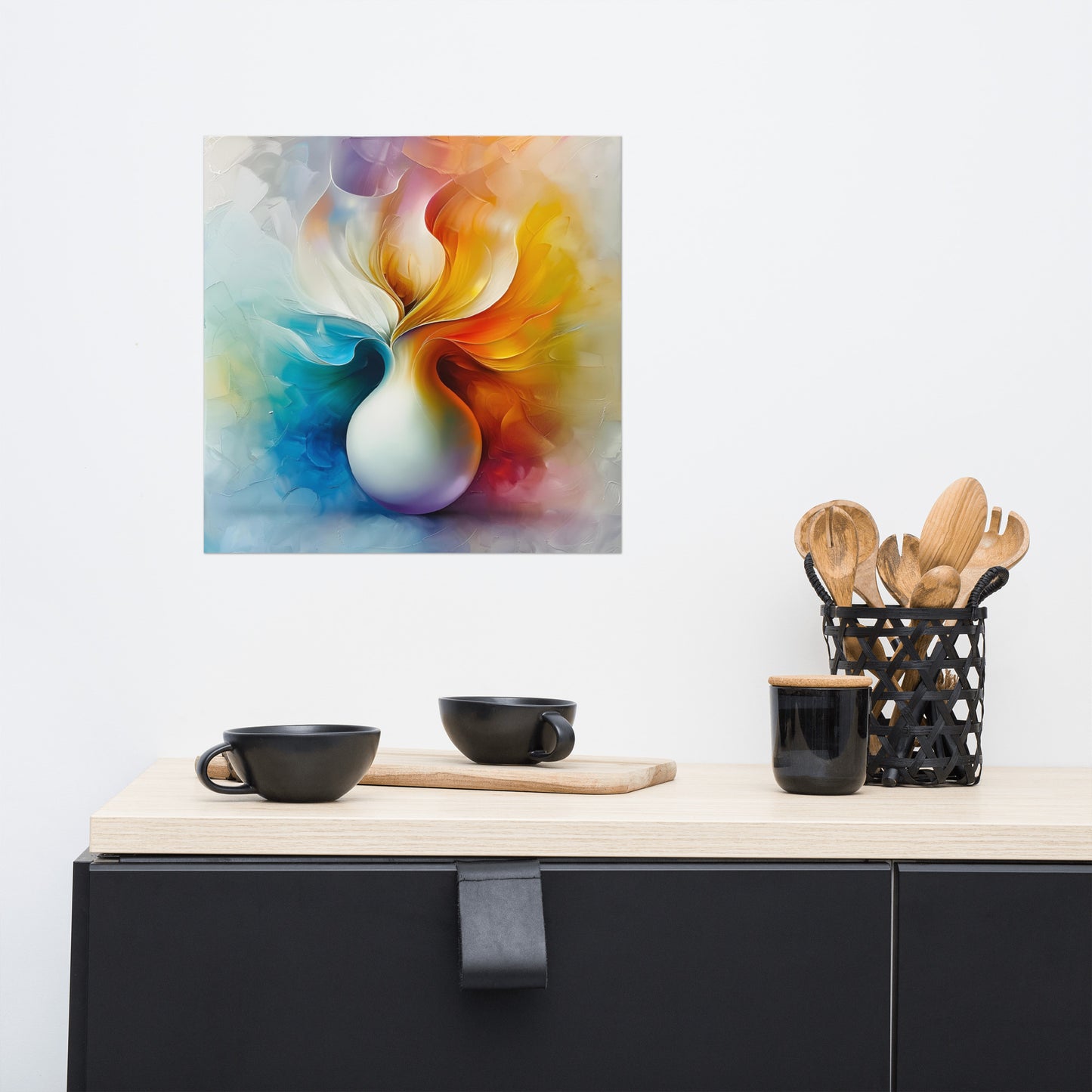 Essence of Color Bloom Poster Wall Art -RKM Inspiration - 39429773