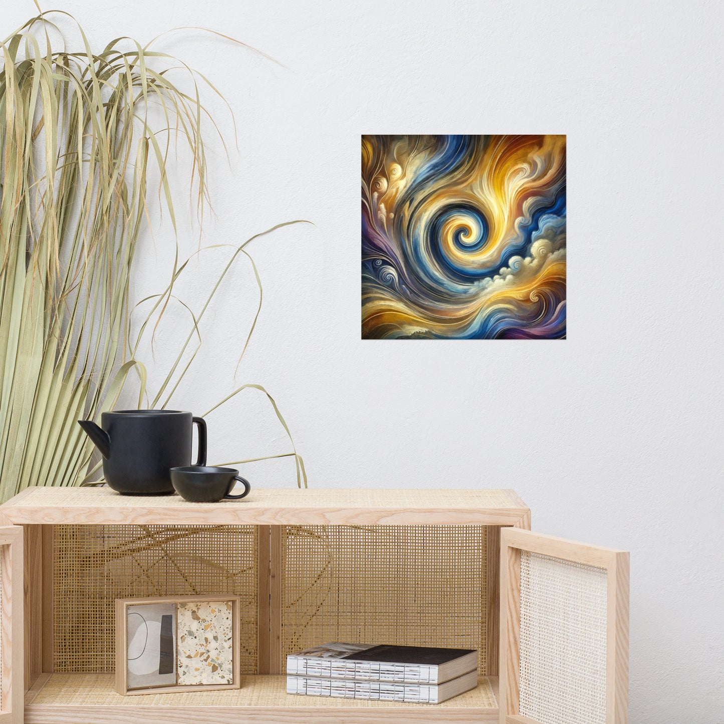 Whirlwind of Light and Energy Poster Wall Art -RKM Inspiration - 29753570
