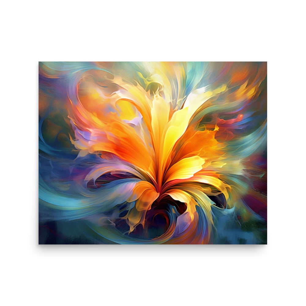 Flame of Creation Poster Wall Art -RKM Inspiration - 76274271