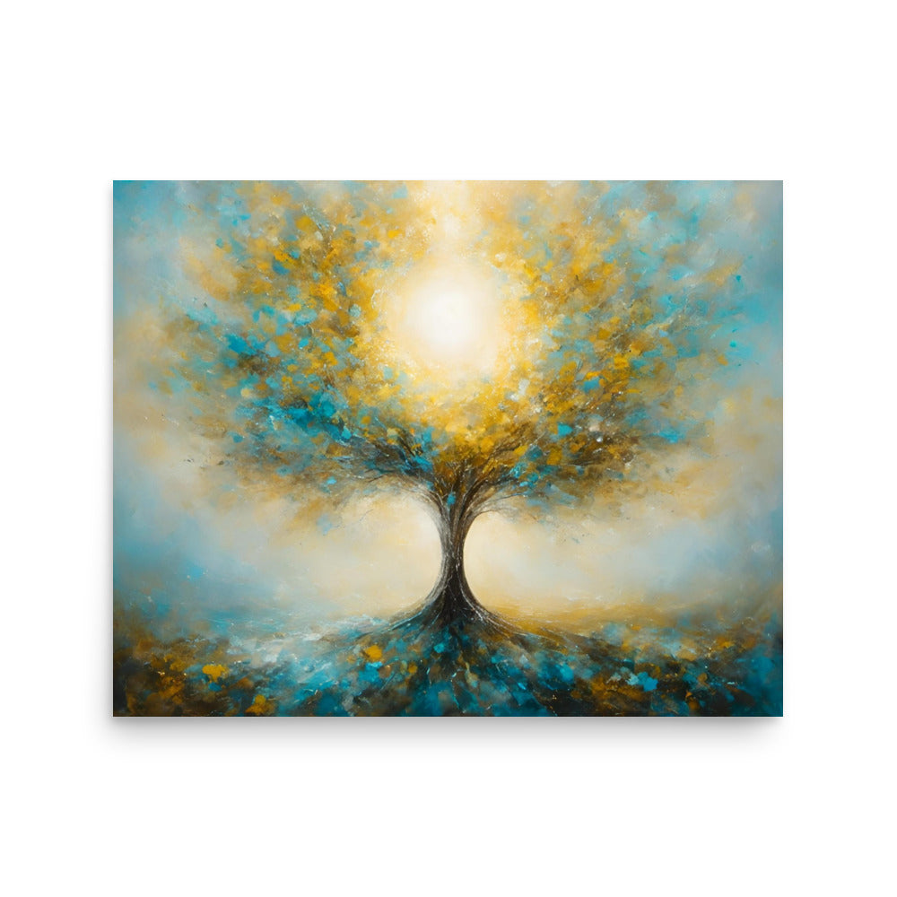 Tree of Radiance Poster Wall Art -RKM Inspiration - 70997288