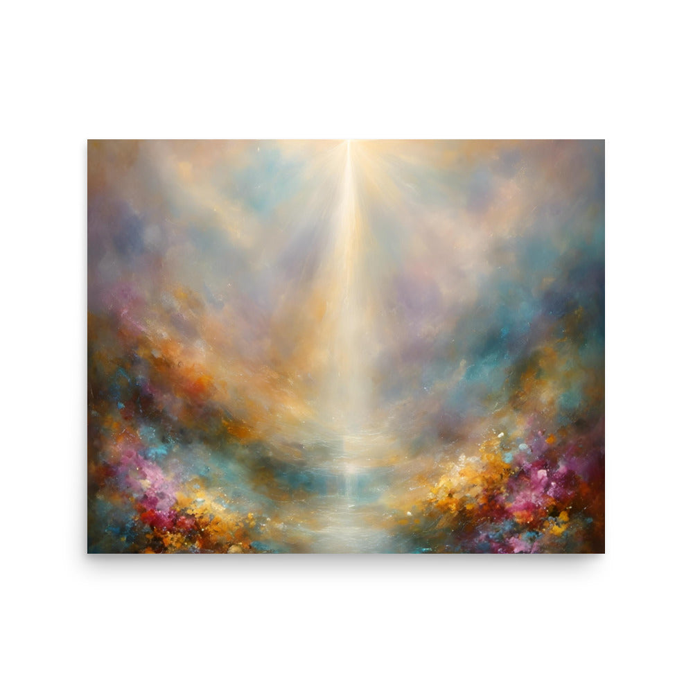 Ascension of Light Poster Wall Art -RKM Inspiration - 71490331