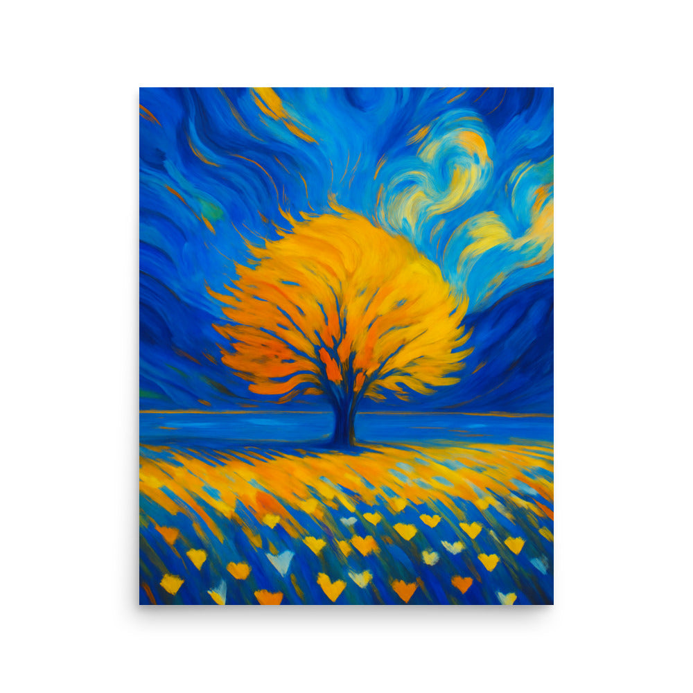 Symphony of Solitude Poster Wall Art -RKM Inspiration - 72116278