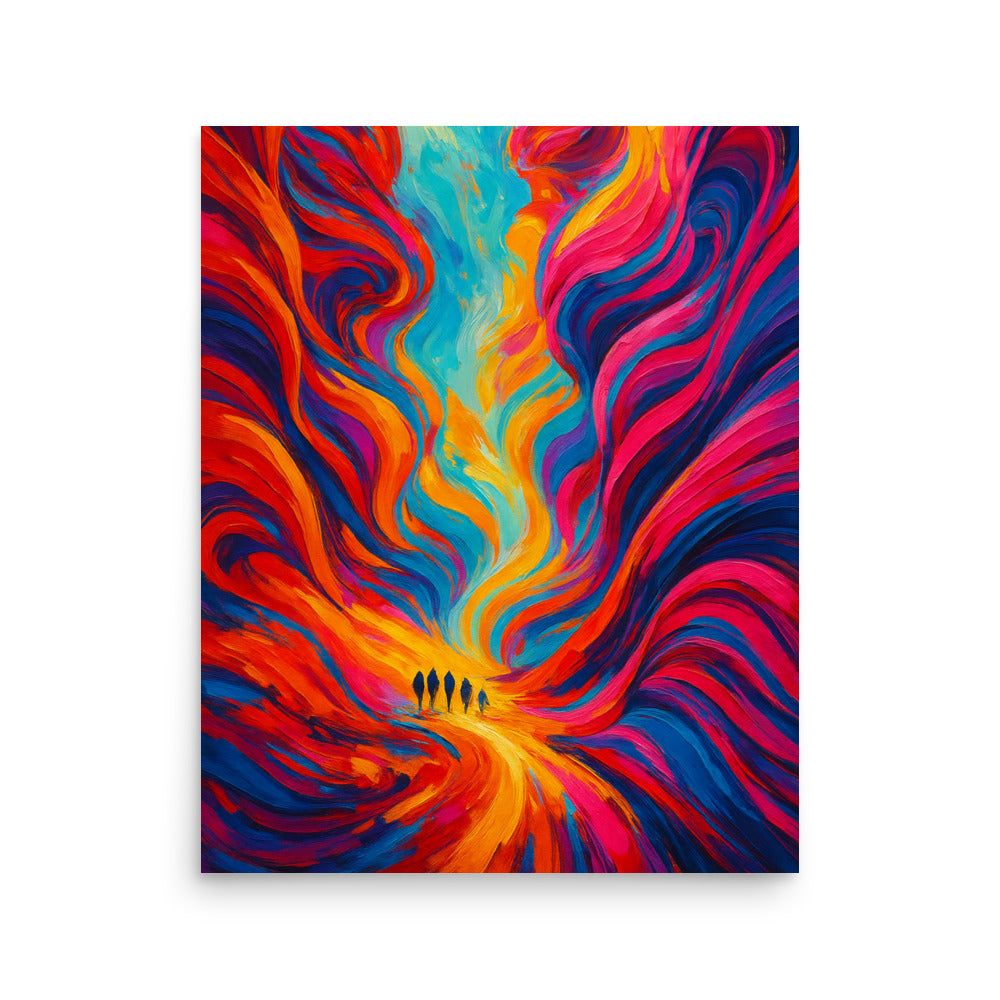 Whispers of the Canyon Flame Poster Wall Art -RKM Inspiration - 54247081