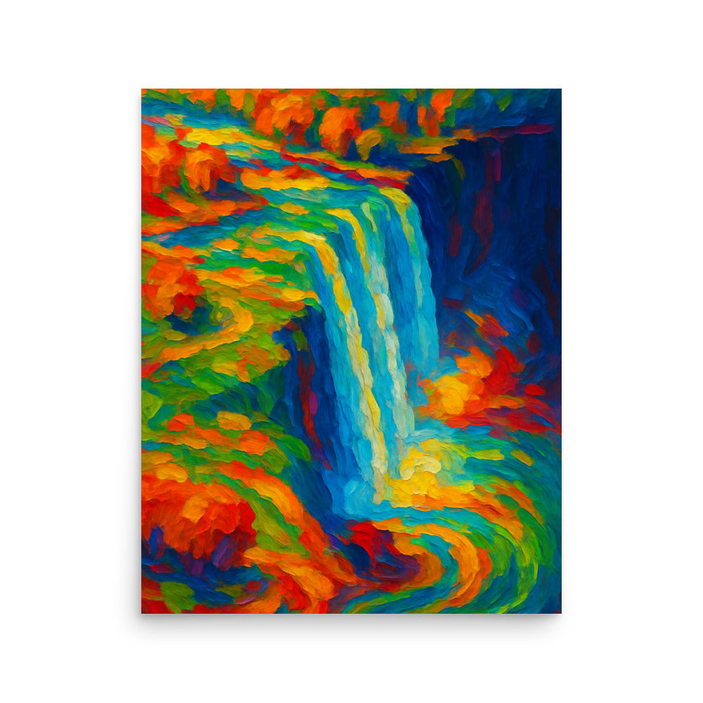 Symphony of the Falls Poster Wall Art -RKM Inspiration - 30394110