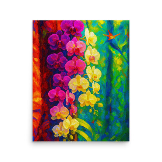 Whispers of Color in the Canopy Poster Wall Art -RKM Inspiration - 17278277