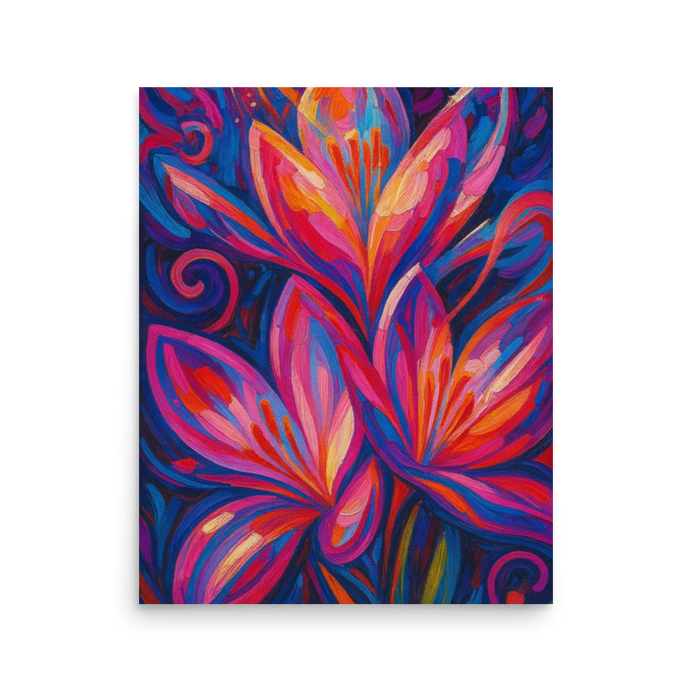 Petals of Radiance Poster Wall Art -RKM Inspiration - 13748928