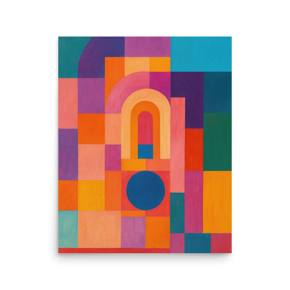 Echoes of Color and Light Poster Wall Art -RKM Inspiration - 87738311