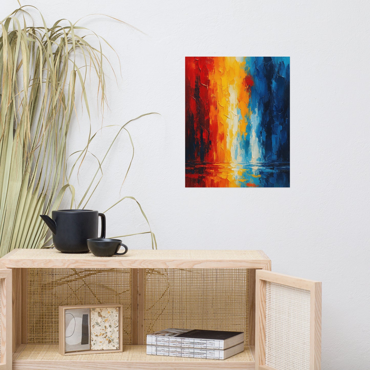 Echoes of Autumn Reflections Poster Wall Art -RKM Inspiration - 56779662