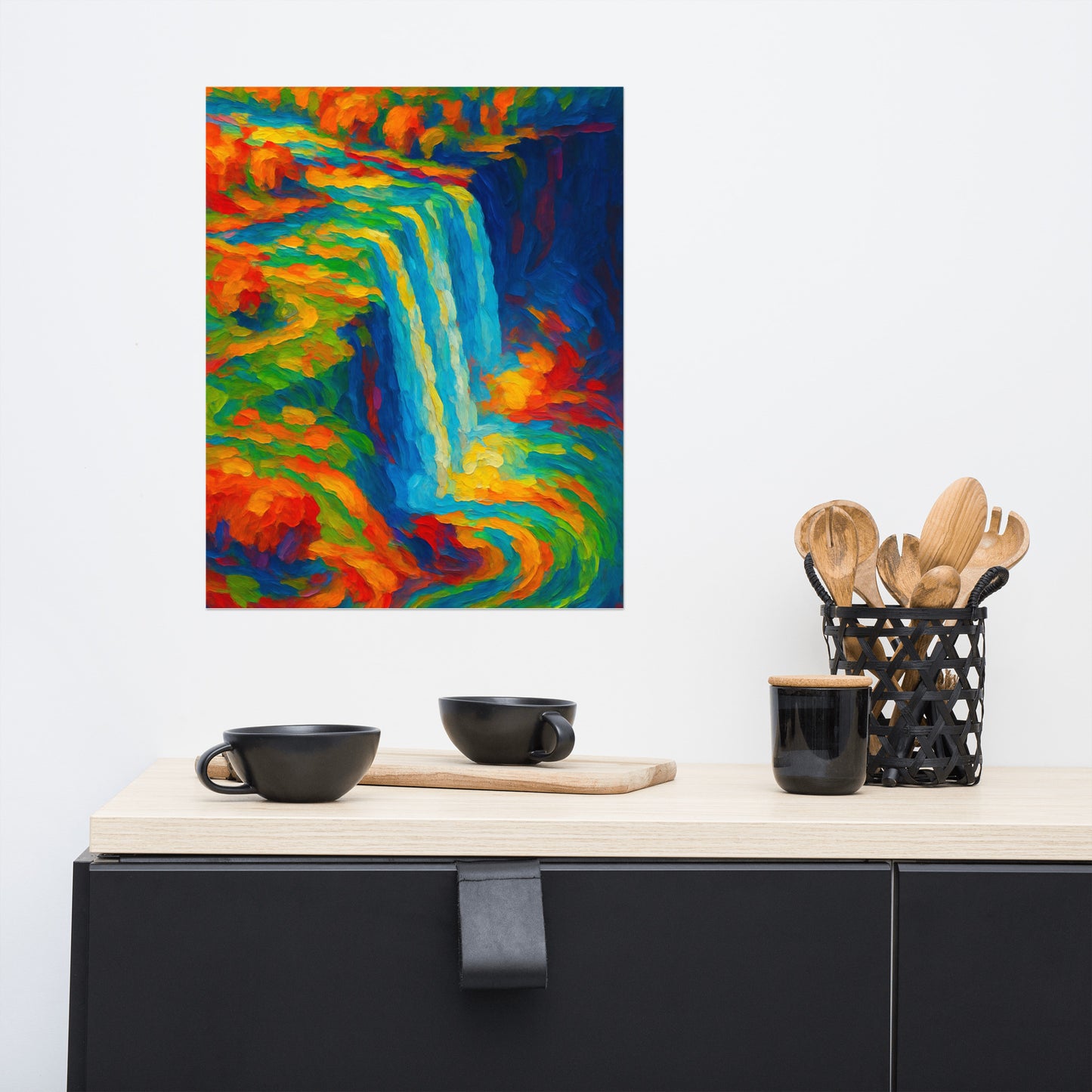 Symphony of the Falls Poster Wall Art -RKM Inspiration - 37898172