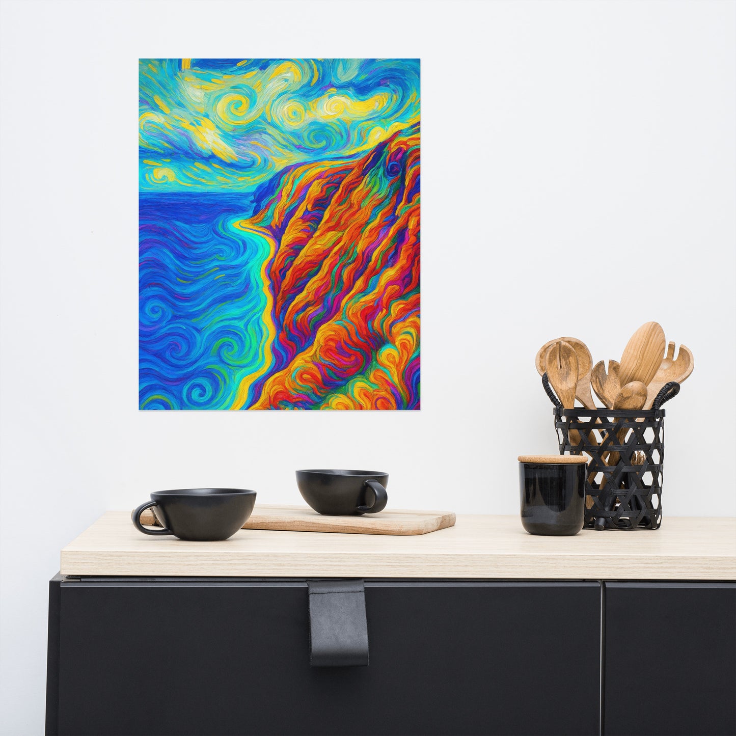 Euphoria of the Edge Poster Wall Art -RKM Inspiration - 7104547