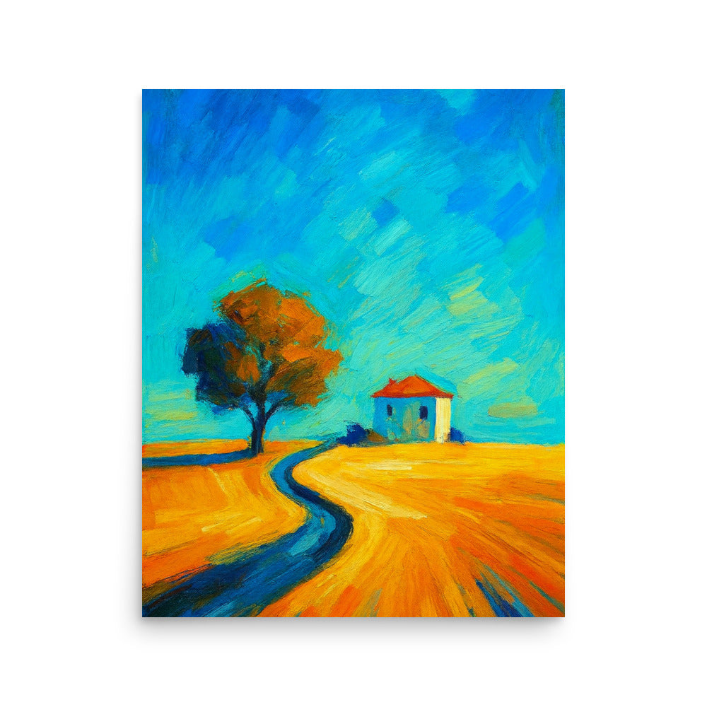 Solitude in Gold Poster Wall Art -RKM Inspiration - 98934983