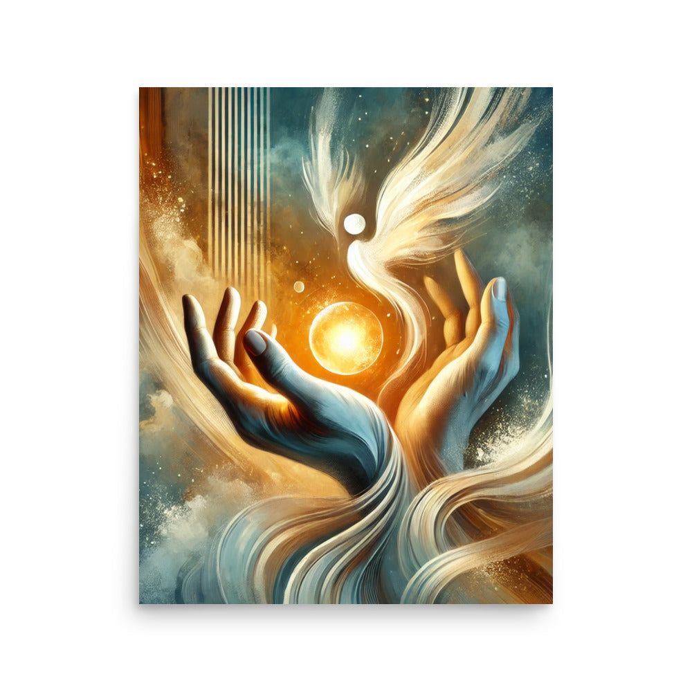 Celestial Harmony Poster Wall Art -RKM Inspiration - 24689277