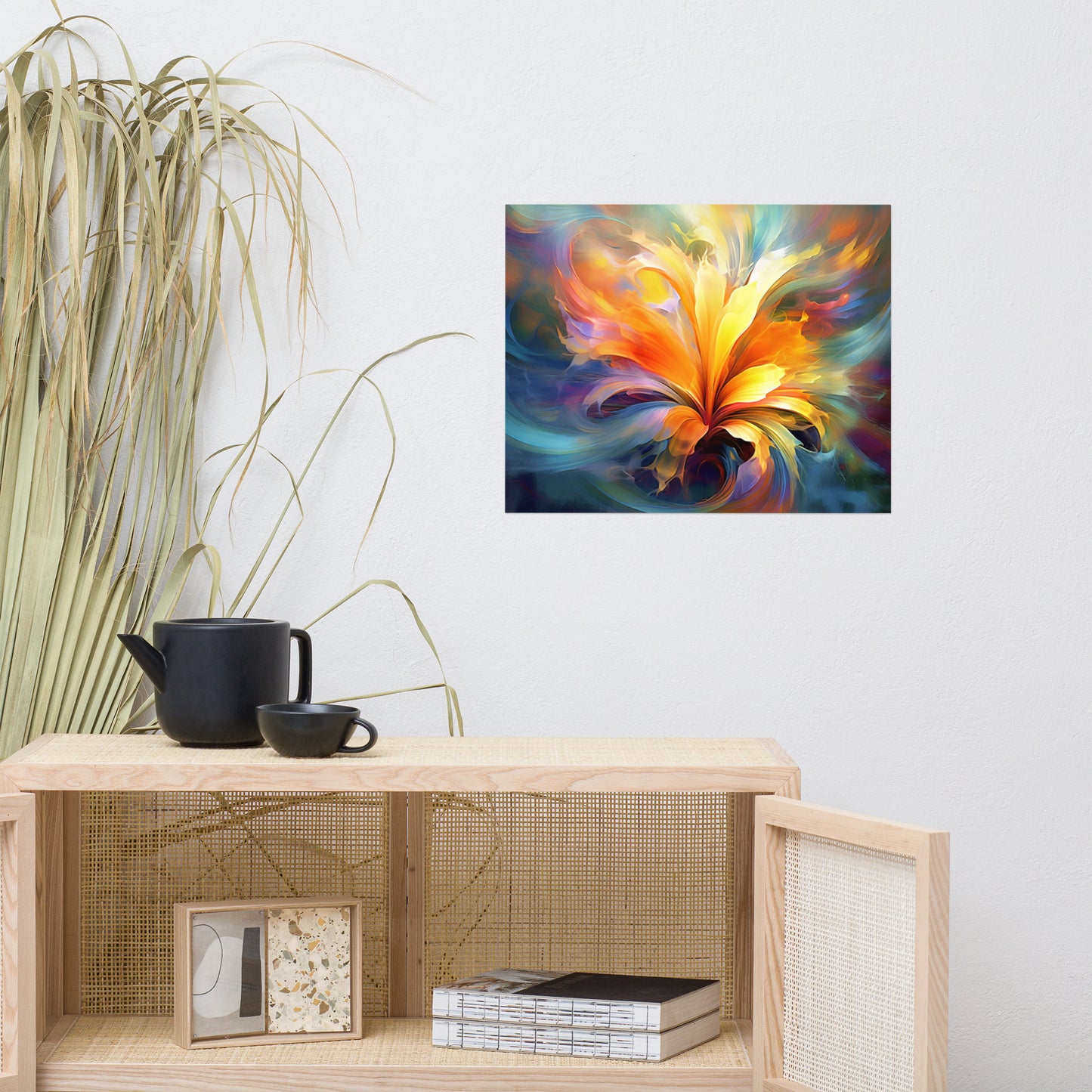 Flame of Creation Poster Wall Art -RKM Inspiration - 33550558