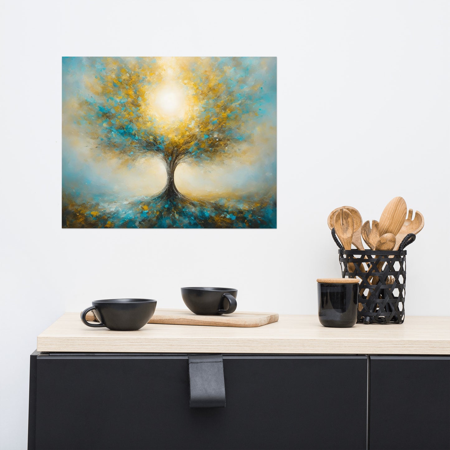 Tree of Radiance Poster Wall Art -RKM Inspiration - 31807543