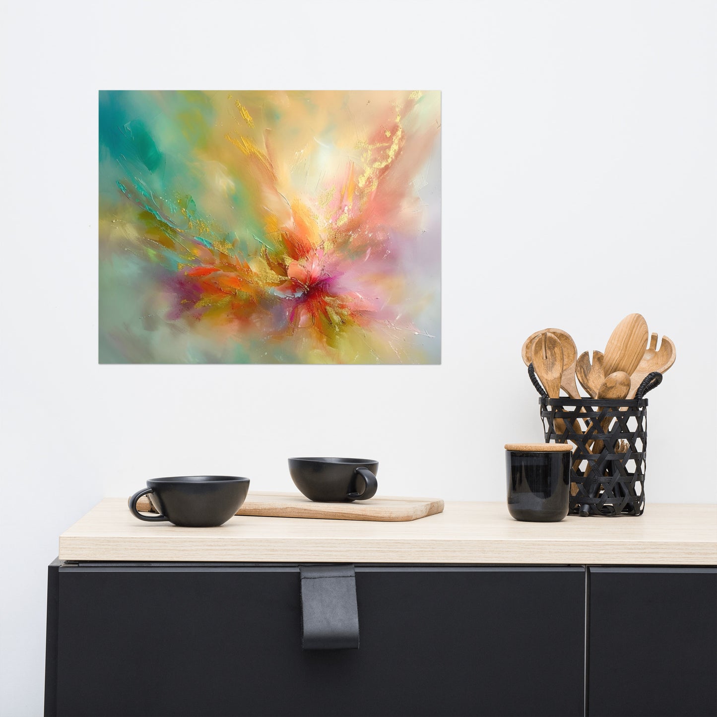 Burst of Creation Poster Wall Art -RKM Inspiration - 97705154