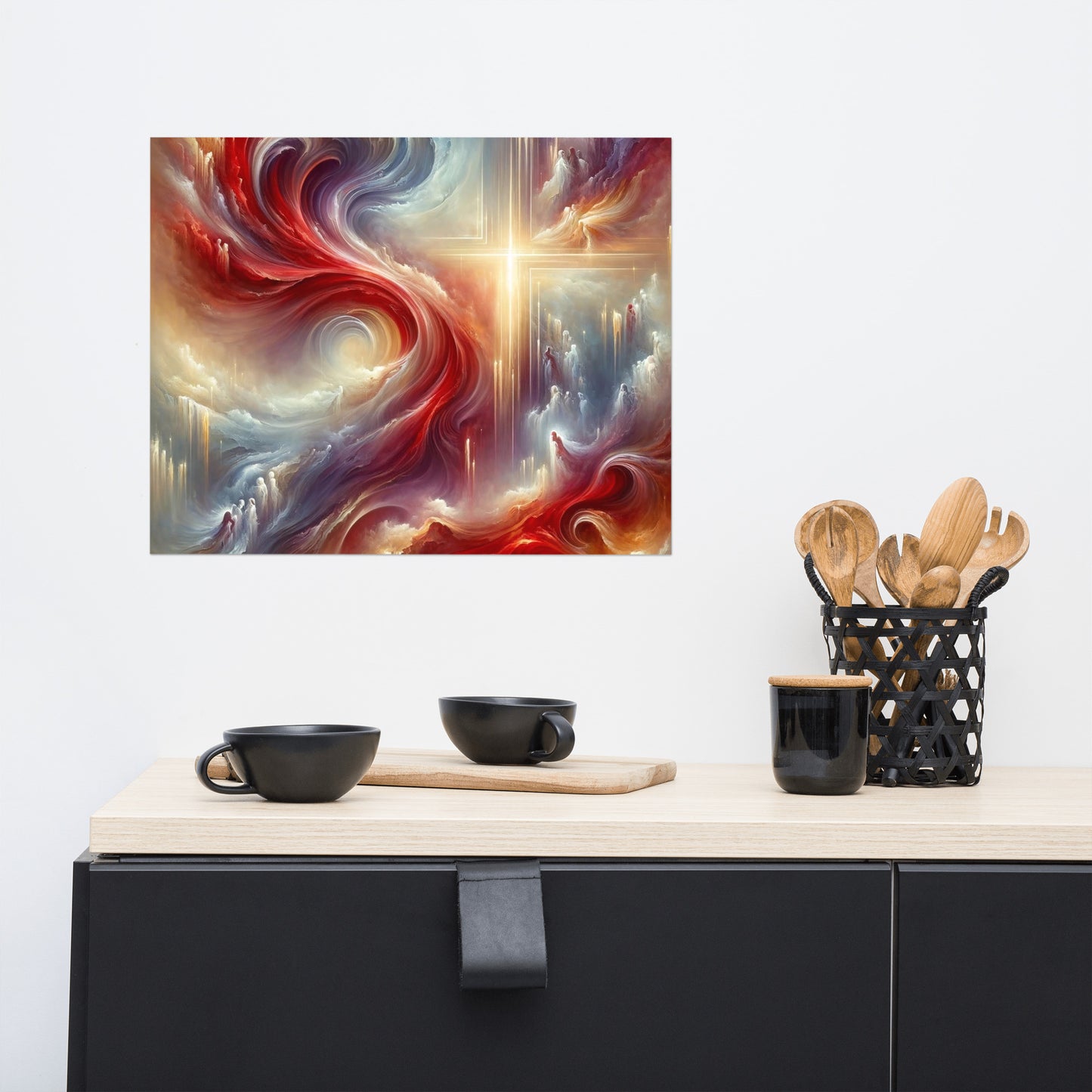 Celestial Ascension Poster Wall Art -RKM Inspiration - 73427883