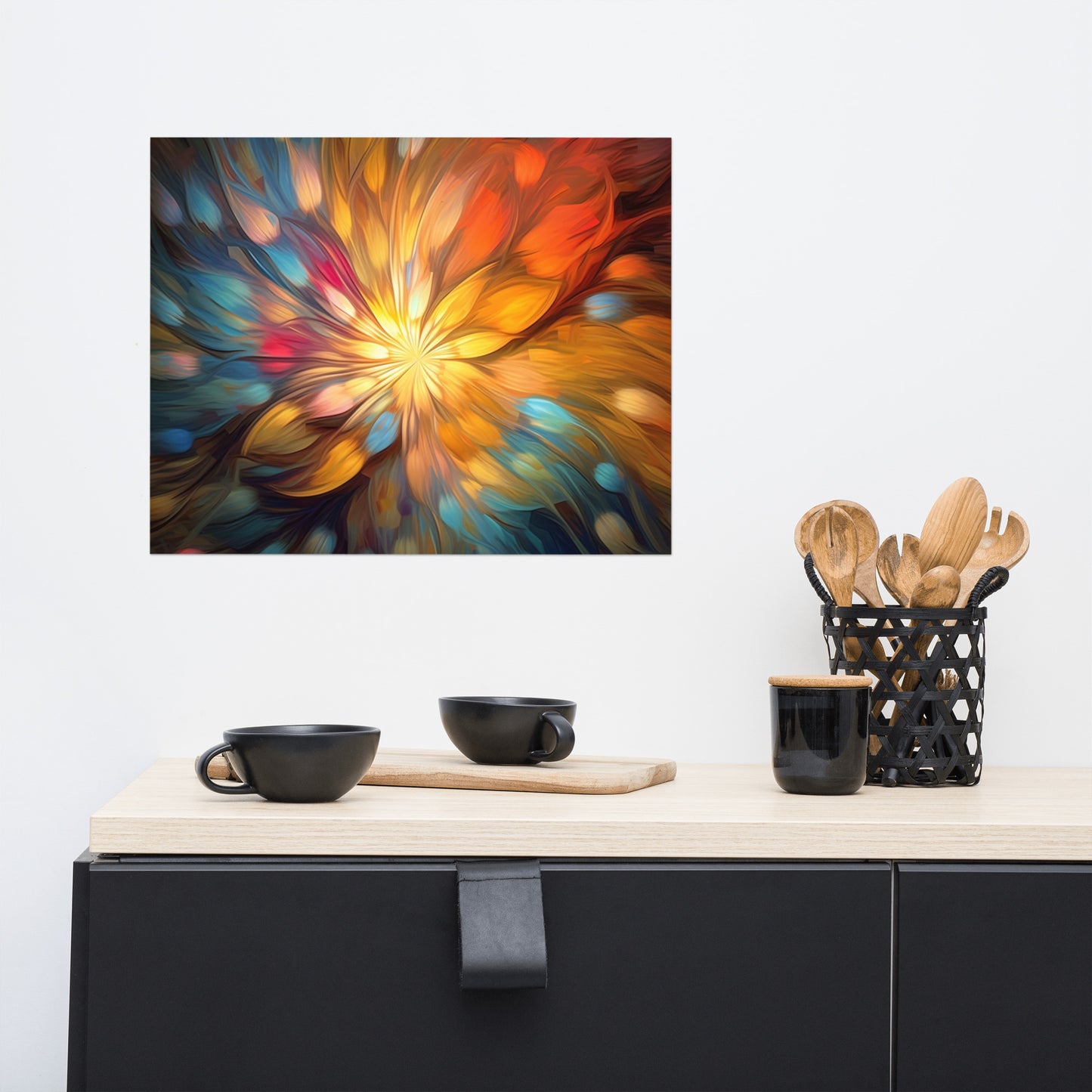 Blossom of Light Poster Wall Art -RKM Inspiration - 85183251