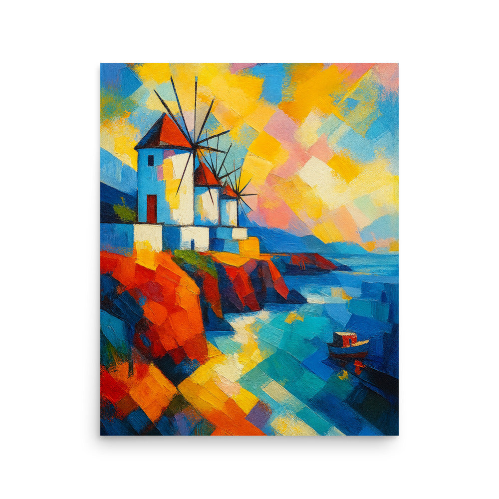 Winds of Aegean Dreams Poster Wall Art -RKM Inspiration - 97595068