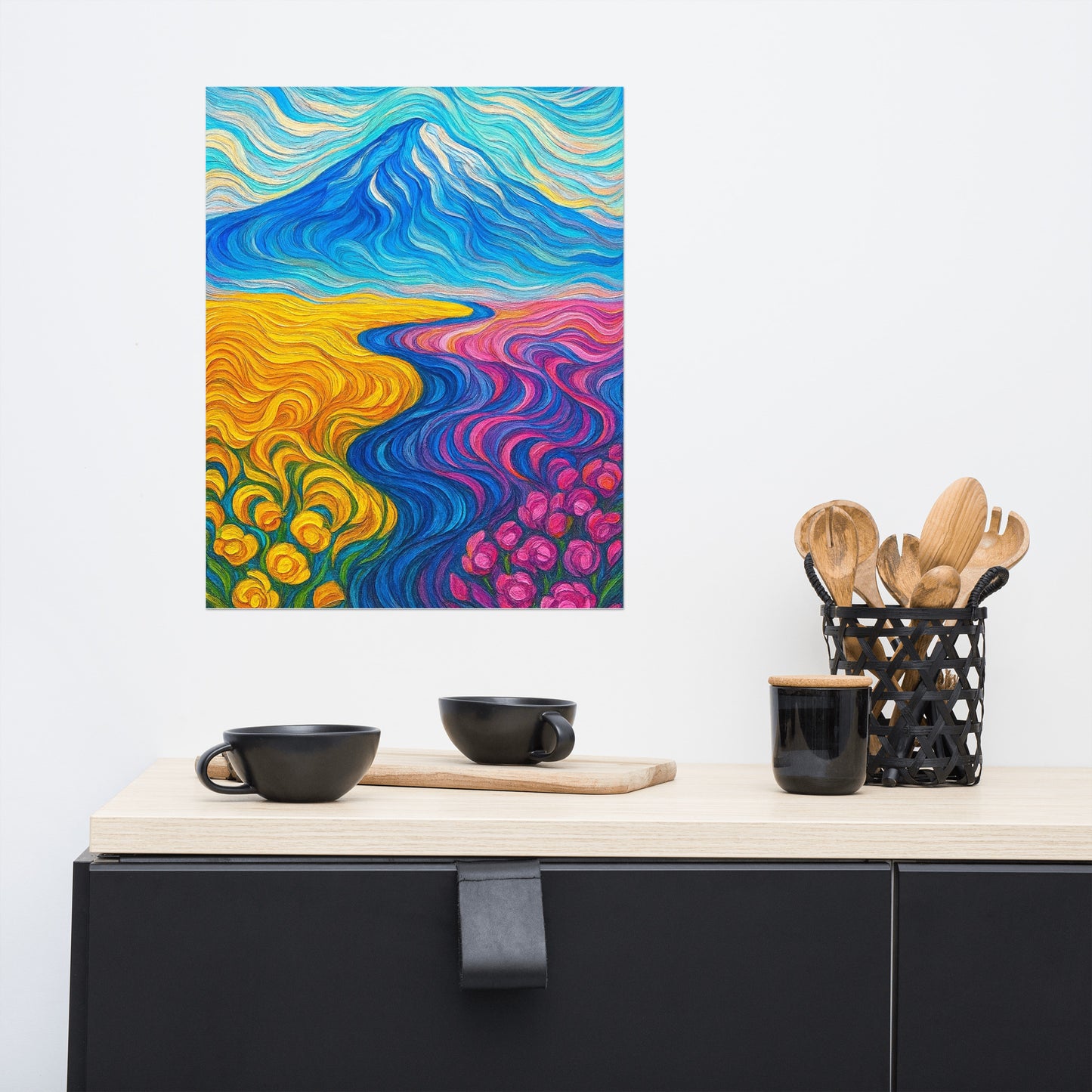 Path of Blooming Horizons Poster Wall Art -RKM Inspiration - 54219781