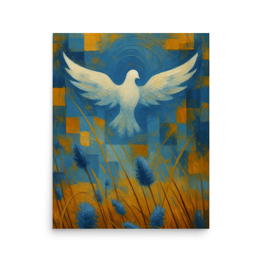 Whispers of the Spirit - Wall Art Poster - RKM Inspiration  - 1038530