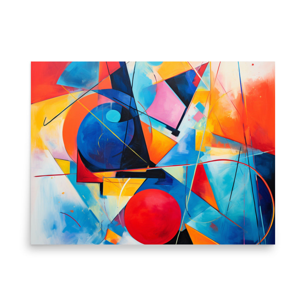 Energetic Symmetry Poster Wall Art -RKM Inspiration - 95287068