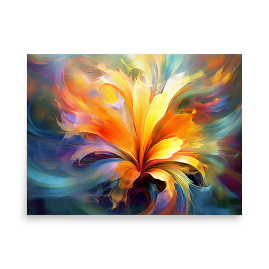 Flame of Creation Poster Wall Art -RKM Inspiration - 42759891