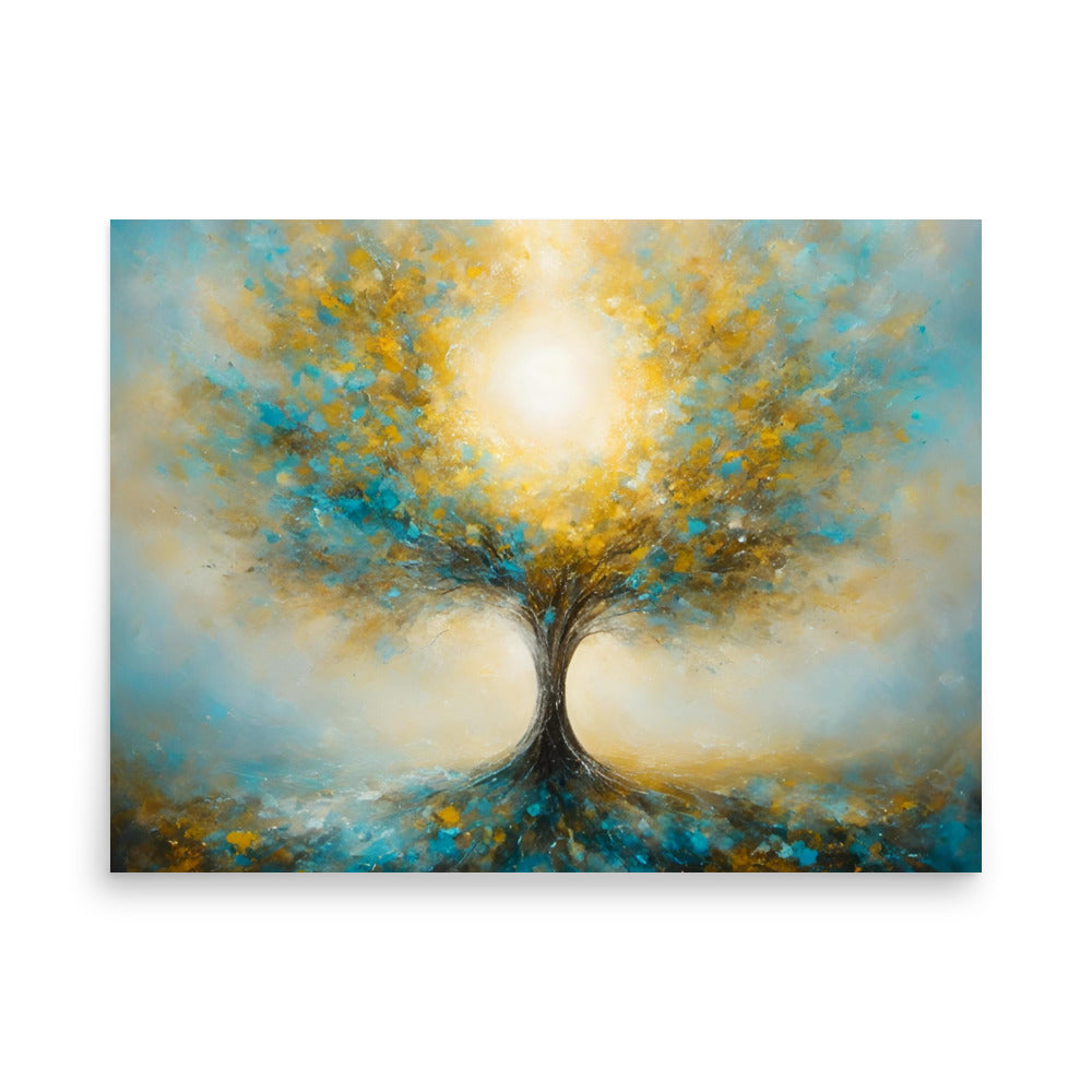 Tree of Radiance Poster Wall Art -RKM Inspiration - 86337507