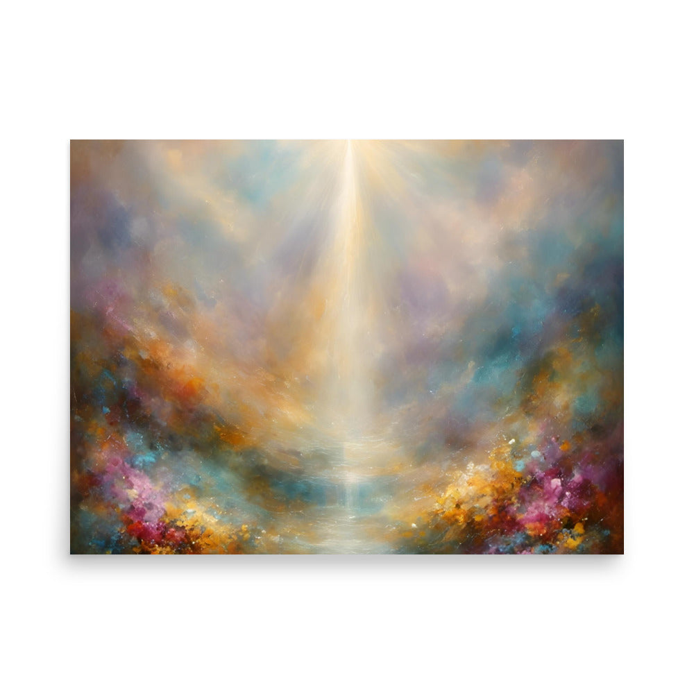 Ascension of Light Poster Wall Art -RKM Inspiration - 98148365