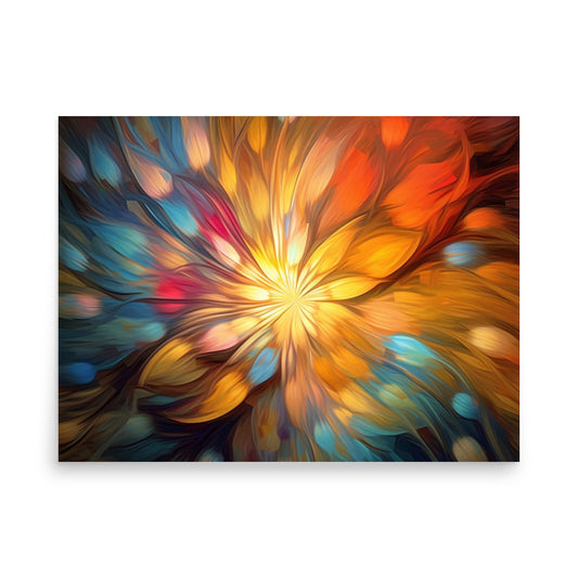 Blossom of Light Poster Wall Art -RKM Inspiration - 25690584