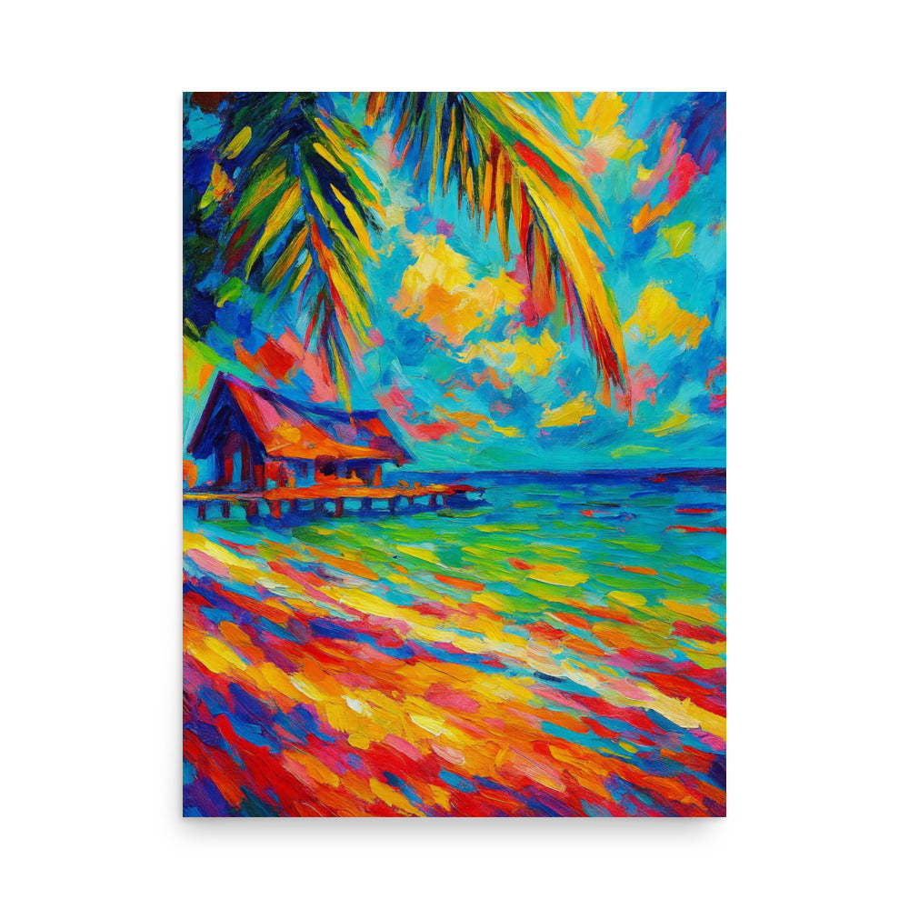 Tropical Rhapsody Poster Wall Art -RKM Inspiration - 9800201
