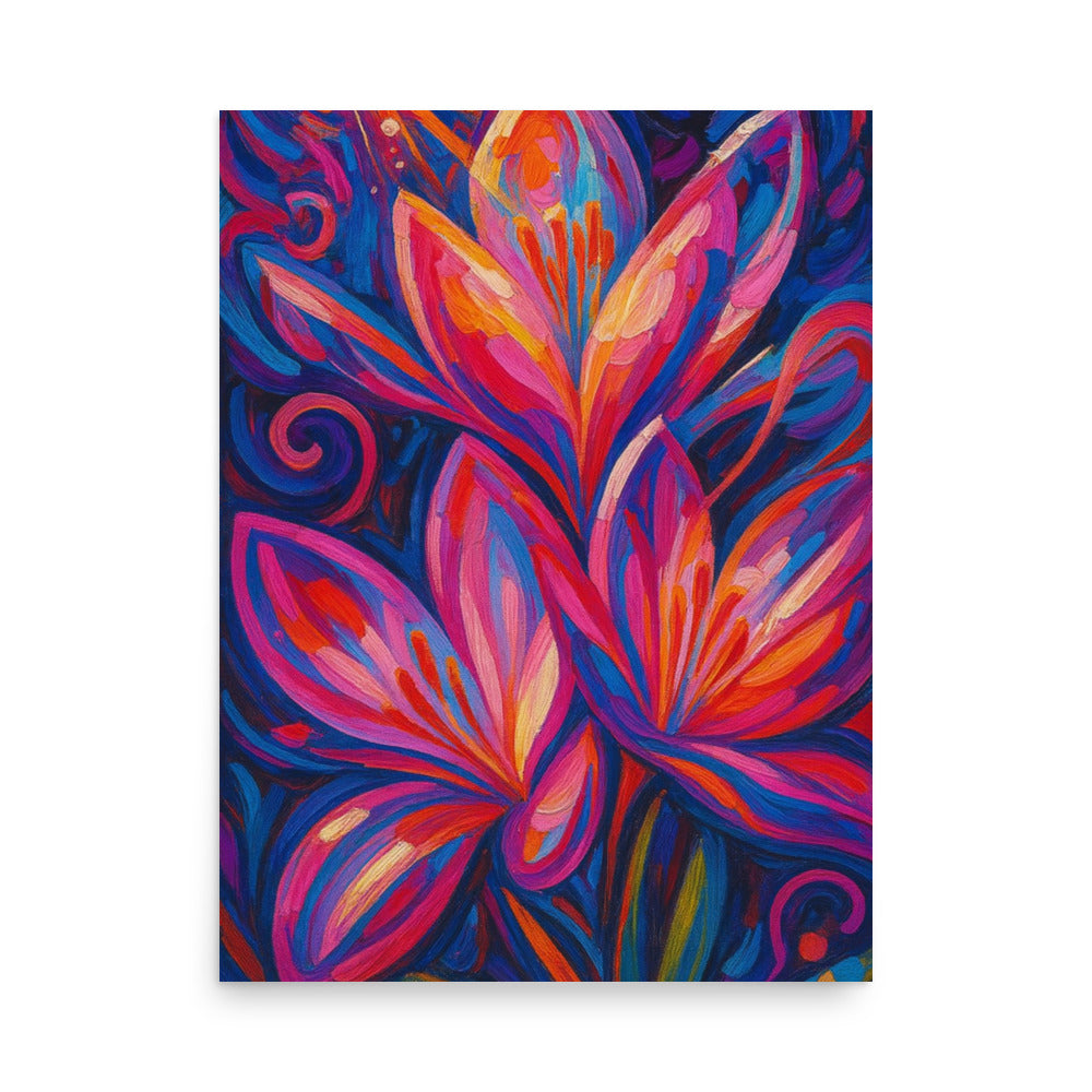 Petals of Radiance Poster Wall Art -RKM Inspiration - 3617878