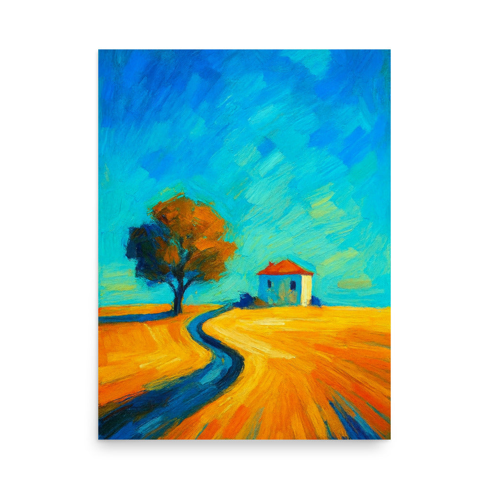 Solitude in Gold Poster Wall Art -RKM Inspiration - 67676943