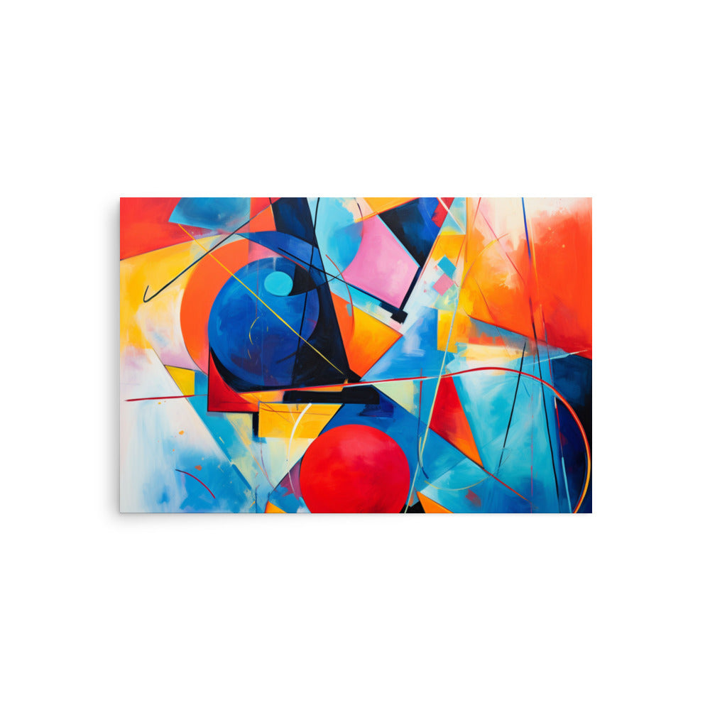 Energetic Symmetry Poster Wall Art -RKM Inspiration - 32570922
