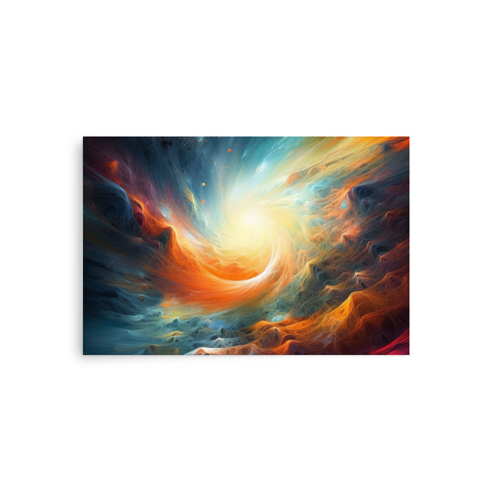 Cosmic Vortex Poster Wall Art Print -RKM Inspiration - 67913577