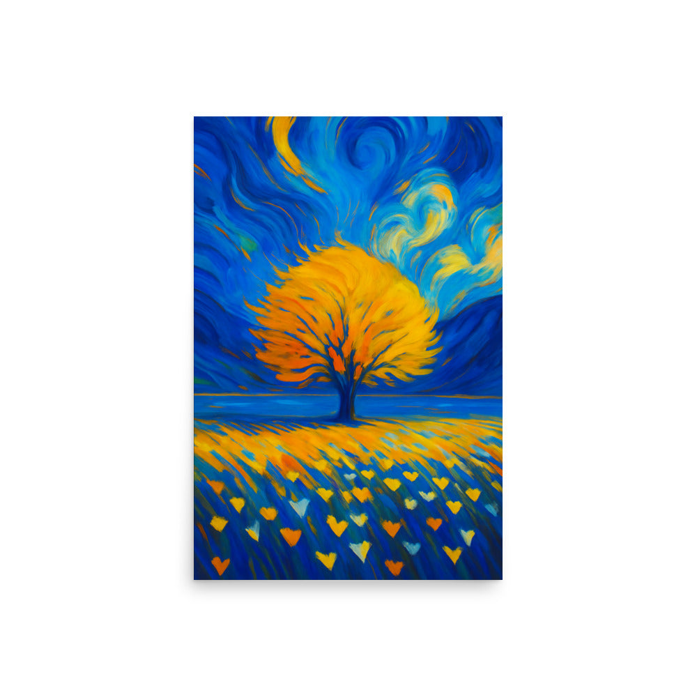 Symphony of Solitude Poster Wall Art -RKM Inspiration - 4011532