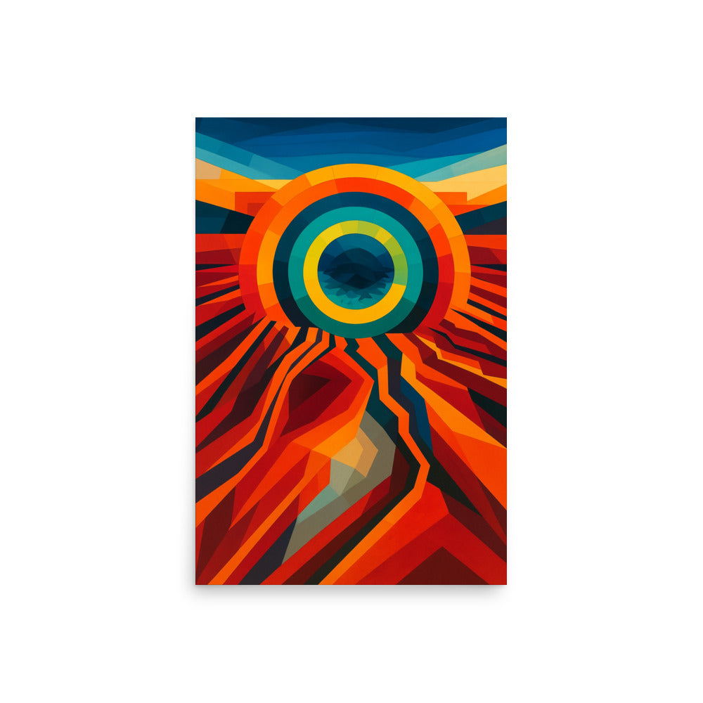 Transform Your Space with Thermal Pulse Poster Wall Art -RKM Inspiration - 86445994