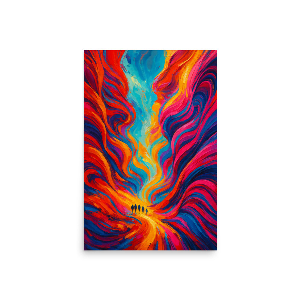 Whispers of the Canyon Flame Poster Wall Art -RKM Inspiration - 55916045