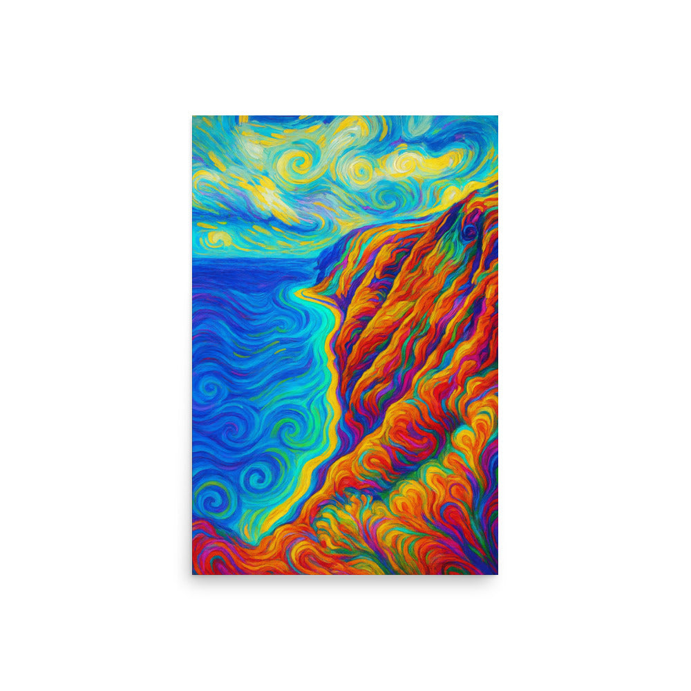 Euphoria of the Edge Poster Wall Art -RKM Inspiration - 89591257