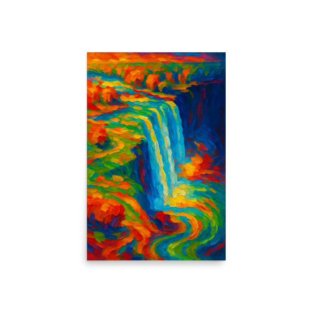 Symphony of the Falls Poster Wall Art -RKM Inspiration - 72024599