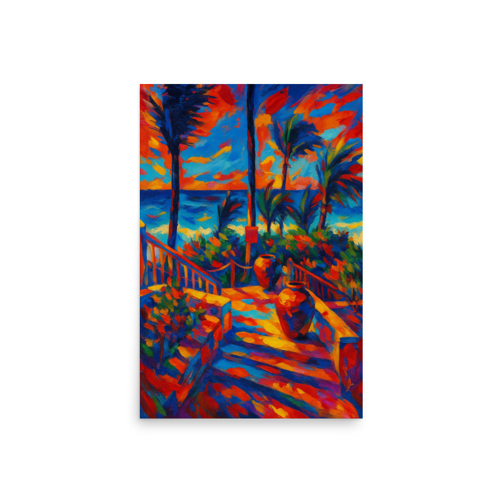 Tropical Blaze Poster Wall Art -RKM Inspiration - 83312640