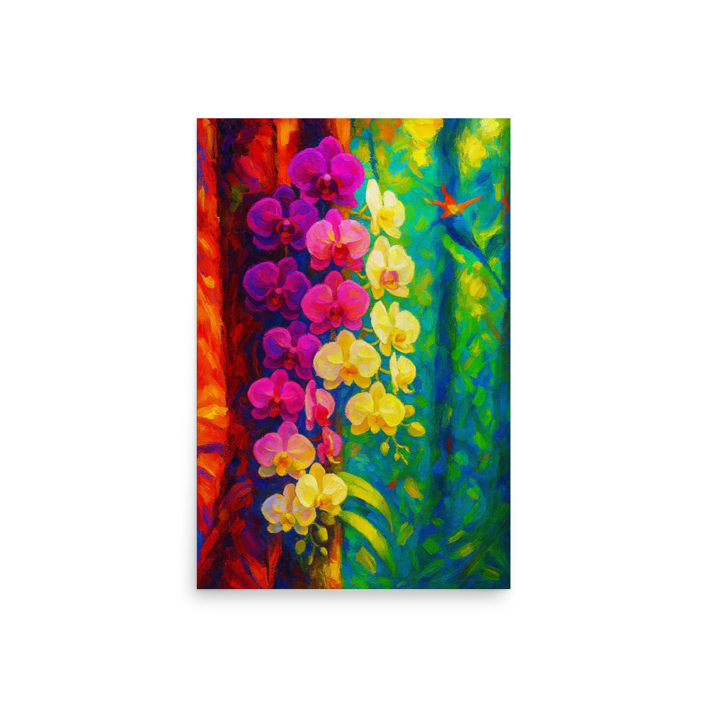Whispers of Color in the Canopy Poster Wall Art -RKM Inspiration - 7900591